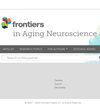 Frontiers in Aging Neuroscience雜志封面